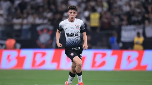 Breno Bidon jogador do Corinthians durante partida contra o America-RN no estadio Arena Corinthians pelo campeonato Copa Do Brasil 2024.