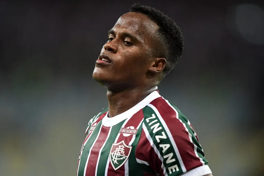 Arias, jogador do Fluminense. Foto: Thiago Ribeiro/AGIF