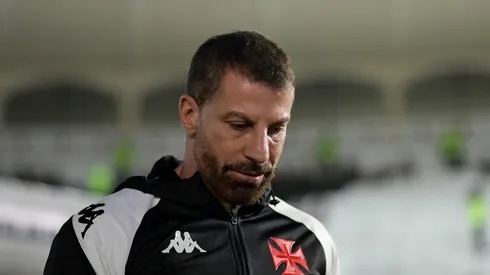 Pedrinho presidente do Vasco durante partida contra o Bragantino no estádio São Januário pelo campeonato Brasileiro A 2024. Foto: Thiago Ribeiro/AGIF