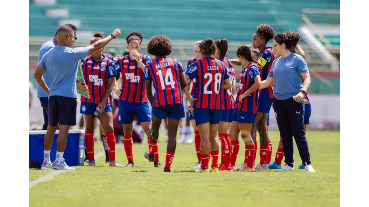 Após classificação histórica, Jogadoras do Bahia ganham férias de 15 dias (Reprodução/Leticia Martins/EC Bahia)