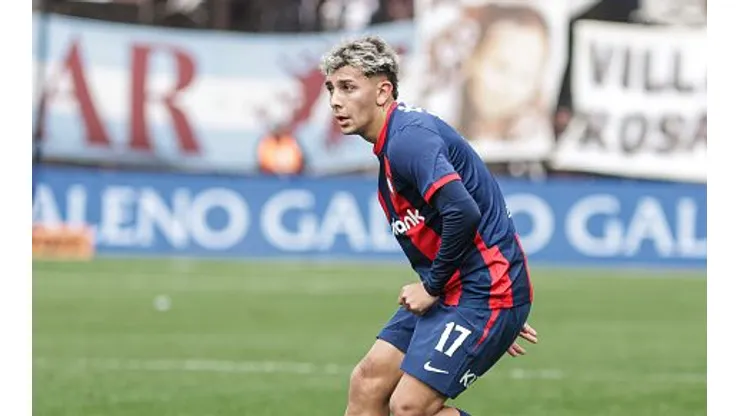 Elián Irala, jogador do San Lorenzo, alvo do Inter