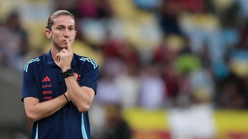 Filipe Luís, técnico do Flamengo