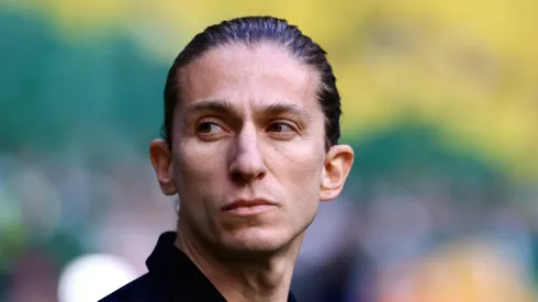 SP – SAO PAULO – 25/05/2025 – BRASILEIRO A 2025, PALMEIRAS X FLAMENGO – Filipe Luis tecnico do Flamengo durante partida contra o Palmeiras no estadio Arena Allianz Parque pelo campeonato Brasileiro A 2025. Foto: Marcello Zambrana/AGIF