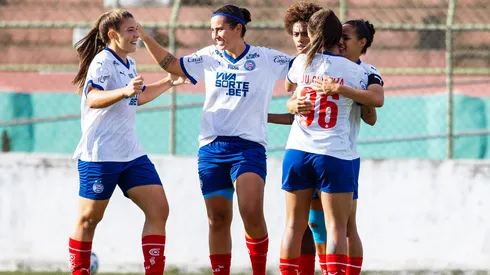 Confira quais foram as atletas que se destacaram na campanha histórica do Bahia na 1ª fase do Brasileirão Feminino (Reprodução/Leticia Martins/EC Bahia)