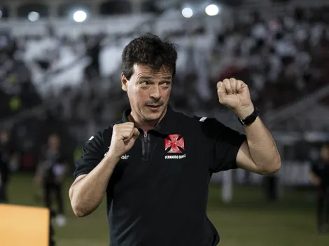 Fernando Diniz comemora após retorno de dupla no Vasco