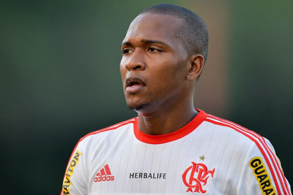 RIO DE JANEIRO – RJ – 20/04/2015 – Treino do Flamengo, Samir durante treino do Flamengo no Ninho do Urubu. Foto: Pedro Martins/AGIF