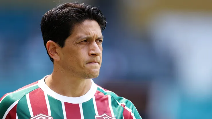 Germán Cano durante Mamelodi Sundowns x Fluminense. (Photo by Megan Briggs/Getty Images)