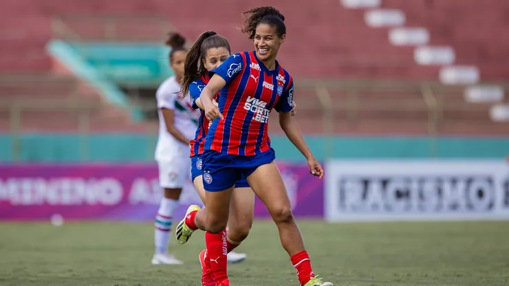 Confira o desempenho de Cássia pelo Bahia na primeira fase do Brasileirão Feminino (Reprodução/Leticia Martins/EC Bahia)