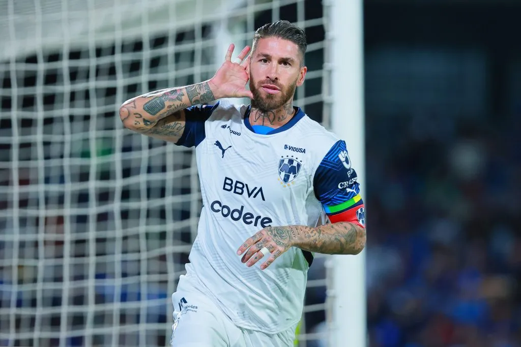 Sergio Ramos durante confronto contra o Cruz Azul no Campeonato Mexicano 2025. (Photo by Manuel Velasquez/Getty Images)