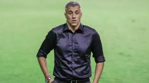 PE – Recife – 22/08/2021 – BRASILEIRO A 2021, SPORT X SAO PAULO – Hernan Crespo tecnico do Sao Paulo durante partida contra o Sport no estadio Ilha do Retiro pelo campeonato Brasileiro A 2021. Foto: Rafael Vieira/AGIF