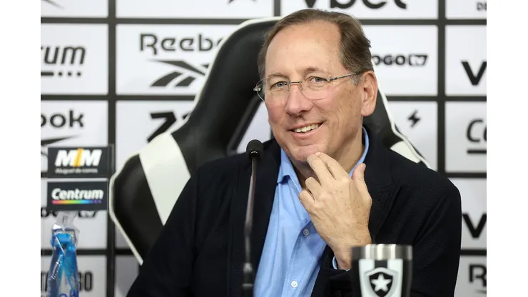 Foto: Vitor Silva/Botafogo - John Textor, dono do SAF do Botafogo.
