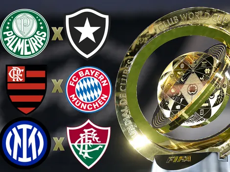 IA revela destino de Botafogo, Flamengo, Fluminense e Palmeiras no Mundial