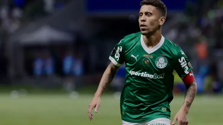 Marcos Rocha, lateral do Palmeiras. Marcello Zambrana/AGIF