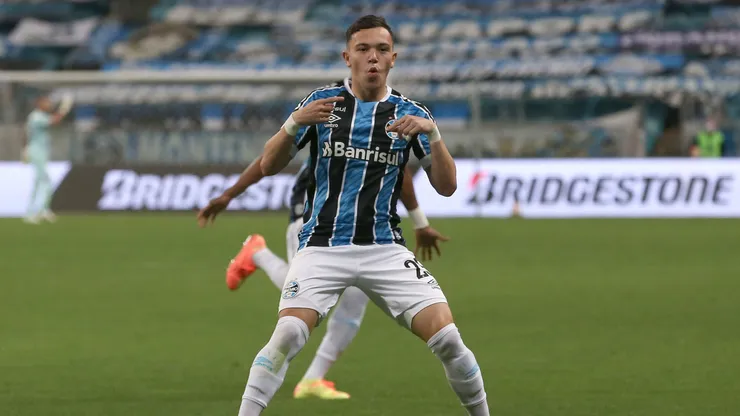 Pepê defendeu o Grêmio entre 2017 e 2021. (Foto: Alexandre Schneider/Getty Images)