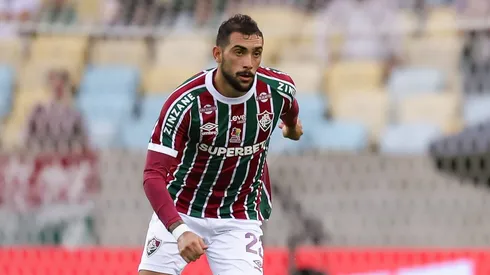 Foto: Marcelo Gonçalves/Fluminense - Freytes durante partida pelo Fluminense.