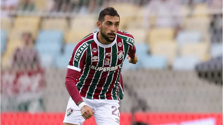 Foto: Marcelo Gonçalves/Fluminense - Freytes durante partida pelo Fluminense.