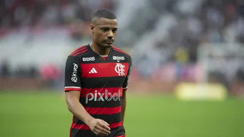 SP – SAO PAULO – 20/10/2024 – COPA DO BRASIL 2024, CORINTHIANS X FLAMENGO – De La Cruz jogador do Flamengo durante partida contra o Corinthians no estadio Arena Corinthians pelo campeonato Copa Do Brasil 2024. Foto: Anderson Romao/AGIF