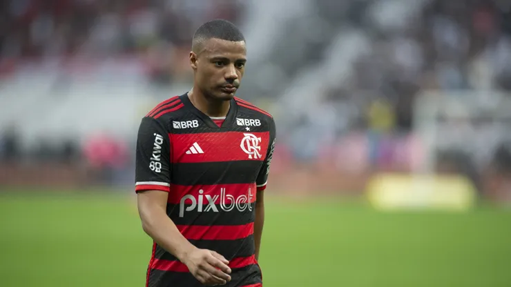 SP - SAO PAULO - 20/10/2024 - COPA DO BRASIL 2024, CORINTHIANS X FLAMENGO - De La Cruz jogador do Flamengo durante partida contra o Corinthians no estadio Arena Corinthians pelo campeonato Copa Do Brasil 2024. Foto: Anderson Romao/AGIF