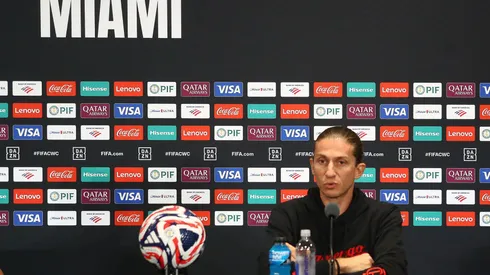 Filipe Luís, técnico do Flamengo. Fotos: Gilvan de Souza/Flamengo