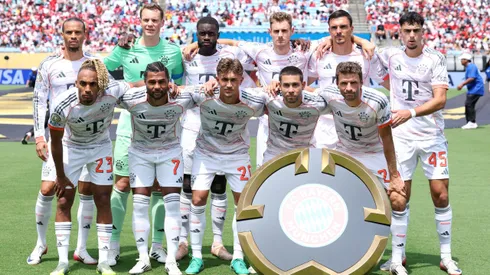 Time do Bayern de Munique em partida pelo Mundial de Clubes. (Photo by Kevin C. Cox/Getty Images)