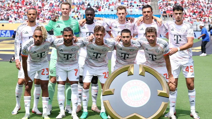 Time do Bayern de Munique em partida pelo Mundial de Clubes. (Photo by Kevin C. Cox/Getty Images)