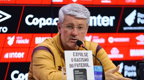 Odair Hellmann, treinador do Athletico. Foto: José Tramontin/Athletico-PR