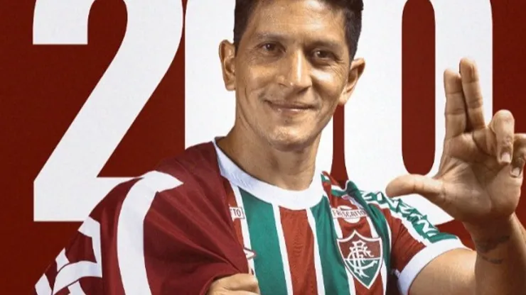 200 jogos de Germán Cano