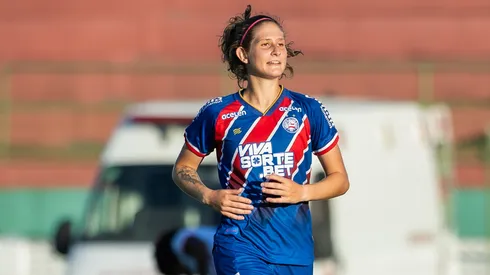 Camila Barbosa defender o Paraguai na Copa América Feminina (Reprodução/Leticia Martins/EC Bahia)