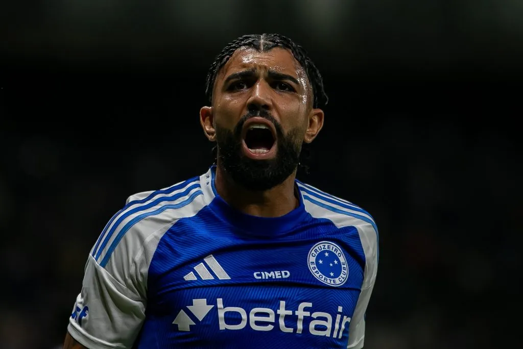 Gabigol, atacante do Cruzeiro. Foto: Fernando Moreno/AGIF