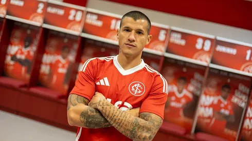 Jogador Alan Benítez. Foto Ricardo Duarte/Internacional