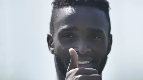 Mendonza durante treino do Corinthians no CT Joaquim Grava. Foto: Mauro Horita/AGIF