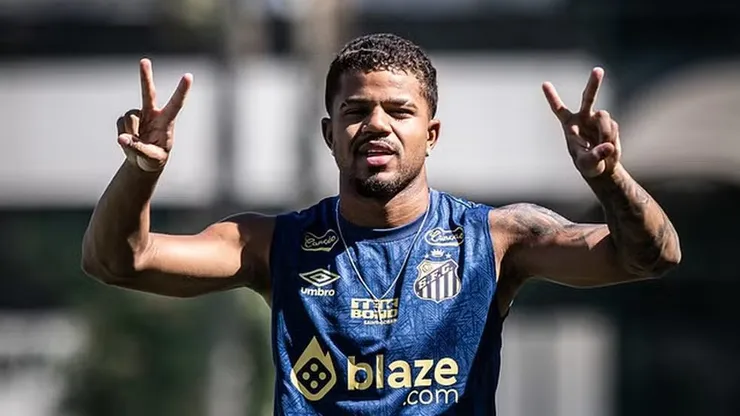 Kevyson, reforço do Sport — Foto: Raul Baretta/ Santos FC