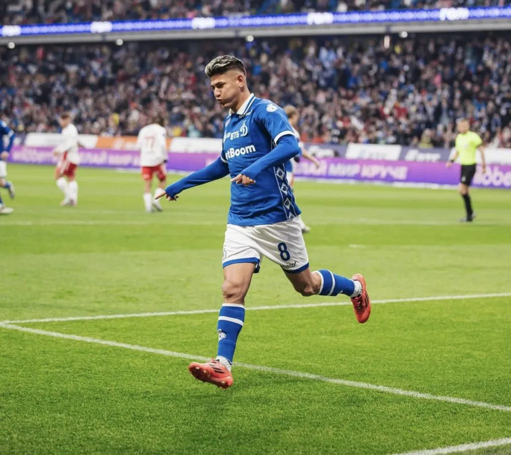 Carrascal está perto de ser contratado pelo Flamengo – Foto: Dínamo de Moscou.