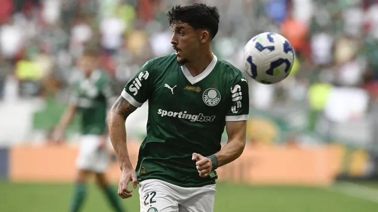 Piquerez, lateral do Palmeiras. Mateus Bonomi/AGIF