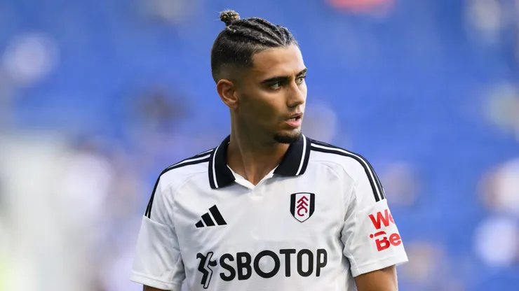 Andreas Pereira of Fulham looks on during the pre-season friendly match between Fulham and TSG Hoffenheim at PreZero-Arena on August 10, 2024 in Sinsheim, Germany.