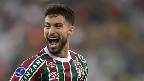 Martinelli durante confronto contra o Once Caldas na Sul-Americana 2025.