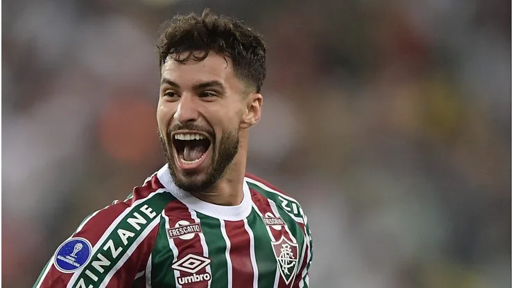 Martinelli durante confronto contra o Once Caldas na Sul-Americana 2025.