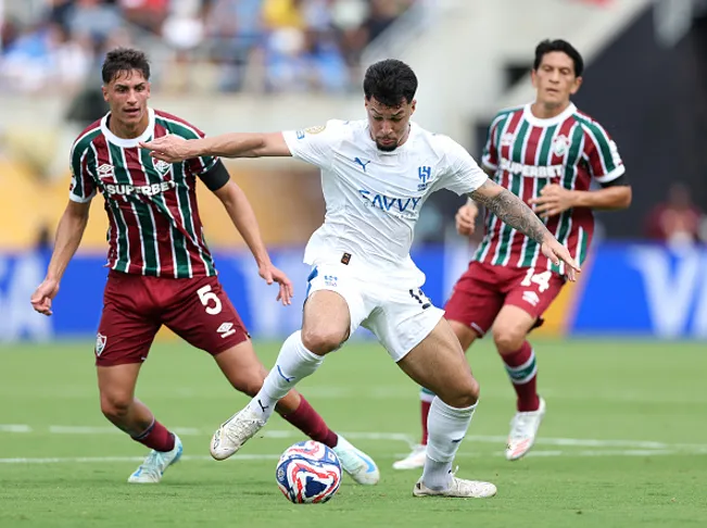 Marcos Leonardo atuando em Fluminense x Al Hilal –  (Photo by Michael Regan – FIFA/FIFA via Getty Images)