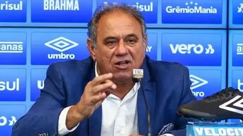 Denis Abrahão, pré-candidato à presidência do Grêmio (Foto: Lucas Uebel/Grêmio FBPA)
