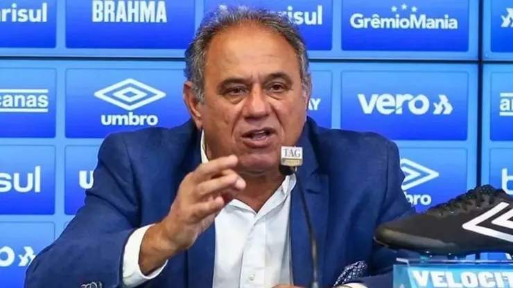 Denis Abrahão, pré-candidato à presidência do Grêmio (Foto: Lucas Uebel/Grêmio FBPA)