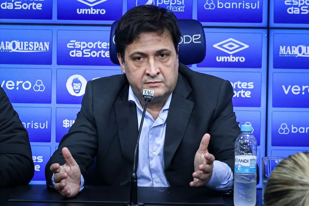 Alberto Guerra disponibilizou somente cerca de R$ 28,7 milhões para contratações. Foto: Maxi Franzoi/AGIF