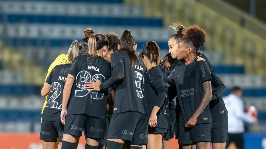 Jogadoras do Corinthians em partida do clube (Fotos: Bob Paulino/Ag.Paulistão)