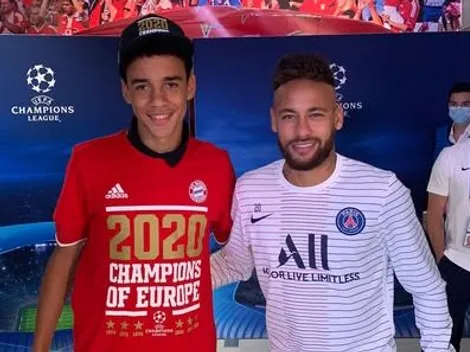 Neymar presta apoio a Musiala, do Bayern, que sofreu grave lesão contra PSG