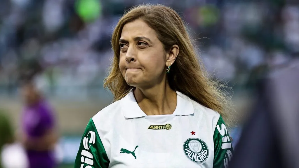 Leila Pereira, presidente do Palmeiras. Foto: Fabio Giannelli/AGIF