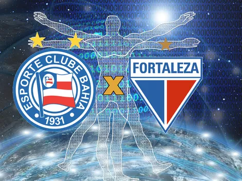 Bahia x Fortaleza ganha previsão da inteligência artificial