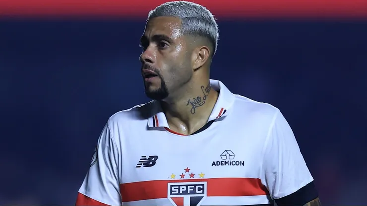 Rato durante confronto contra o Grêmio na Série A de 2024.