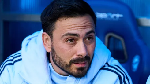 Davide Ancelotti durante partida entre Real Madrid e Alavés na La Liga 2024/25.