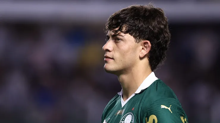 Agustín Giay em partida pelo Palmeiras. Foto: Marcello Zambrana/AGIF