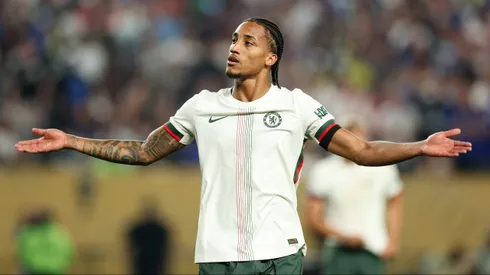 PHILADELPHIA, PENNSYLVANIA – JULY 04: Joao Pedro #20 of Chelsea FC acknowledges the crowd following the FIFA Club World Cup 2025 quarter final match between SE Palmeiras and Chelsea FC at Lincoln Financial Field on July 04, 2025 in Philadelphia, Pennsylvania. (Photo by Dan Mullan/Getty Images)