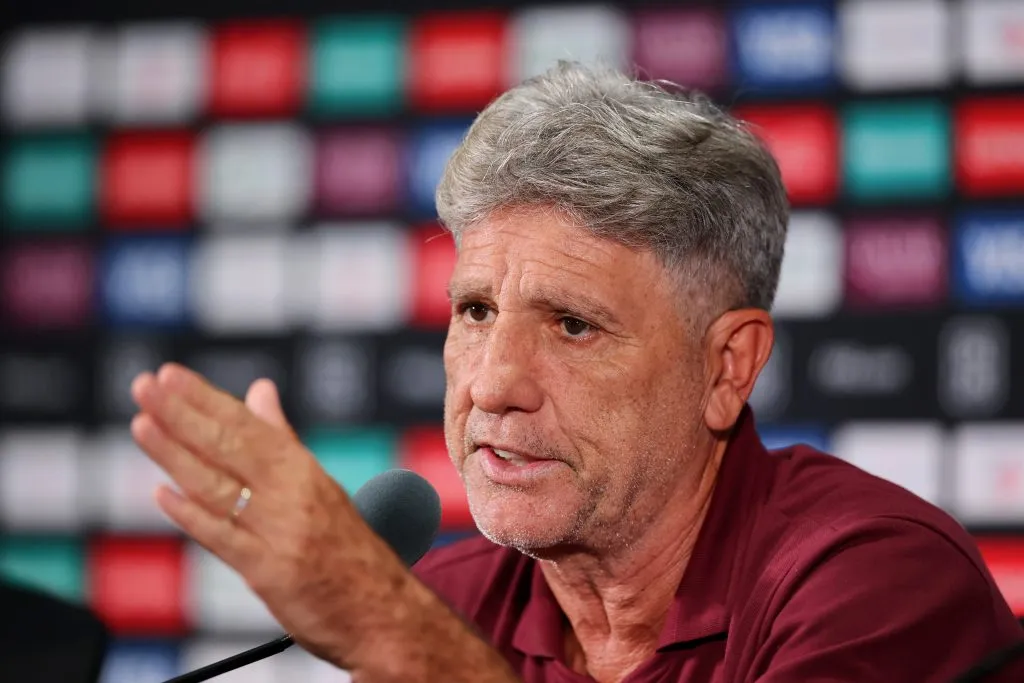 Renato Gaúcho, treinador do Flu. Photo by Alex Grimm/Getty Images